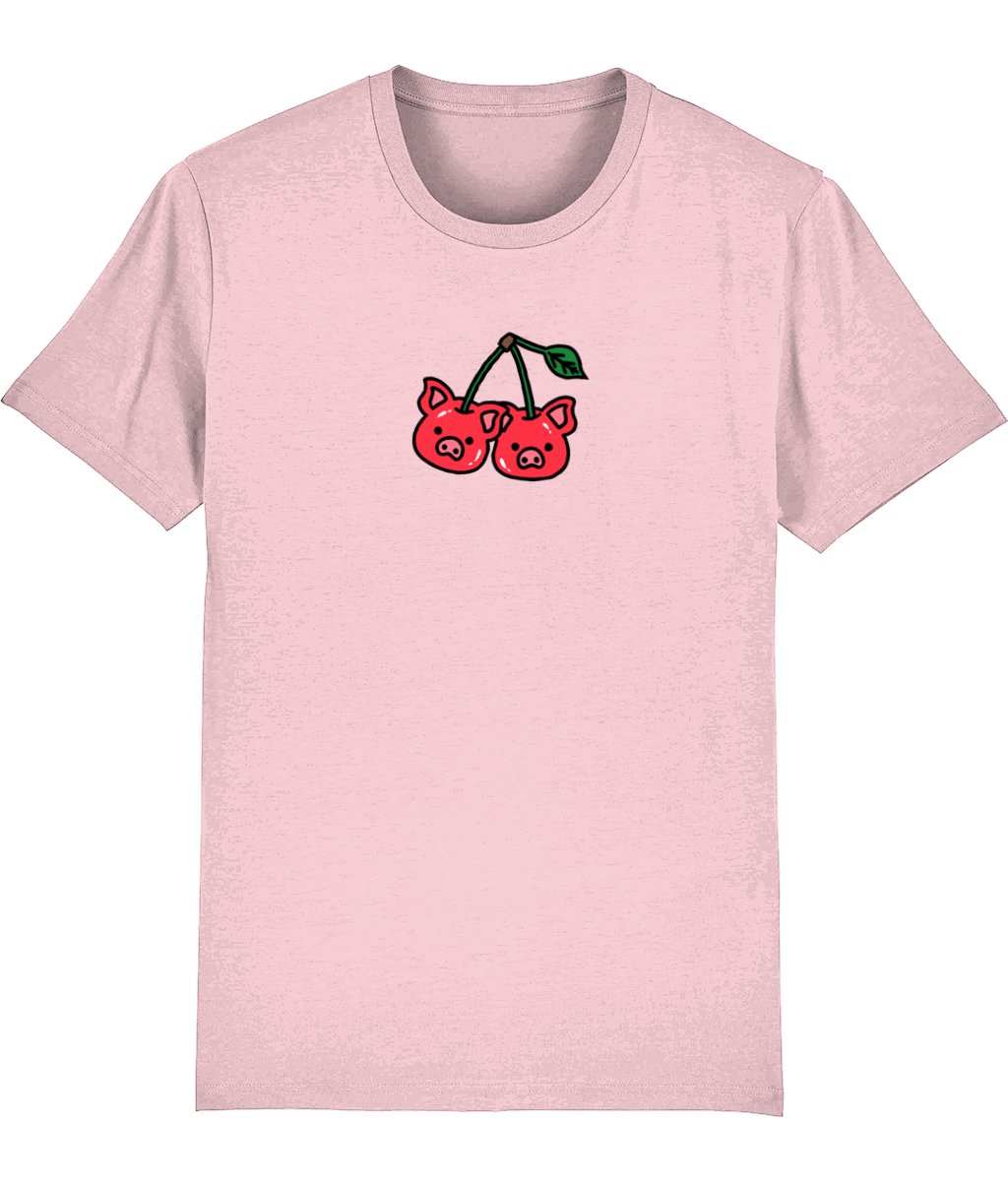 Cherry Pigs Organic Unisex Tee *MADE-TO-ORDER*