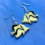 Load image into Gallery viewer, Yellow Angel Fish Earrings
