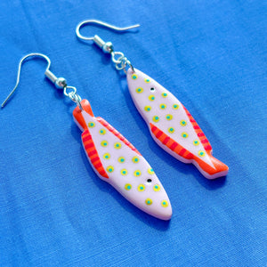 Spotted Fish Earrings