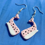 Load image into Gallery viewer, Pink Whale Earrings
