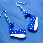 Load image into Gallery viewer, Blue Whale Earrings
