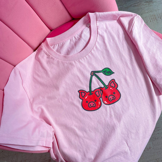 Cherry Pigs Organic Unisex Tee *MADE-TO-ORDER*